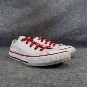 Converse Shoes Kids 1 Sneakers All Star Low Lace Up Canvas Casual Active White